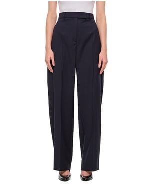 Sportmax Ampezzo Wide Leg Pants - Blue