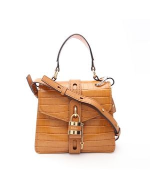 Chloé Chloe Aby 2Way Handbag - Brown