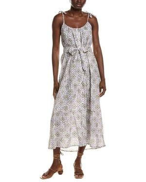 Emerson Fry India Button Front Sundress - White