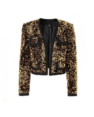 Productseeker Glamorous Goldie Short Jacket - Black