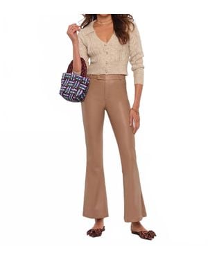 Heartloom Suzette Faux Leather Pant - Natural