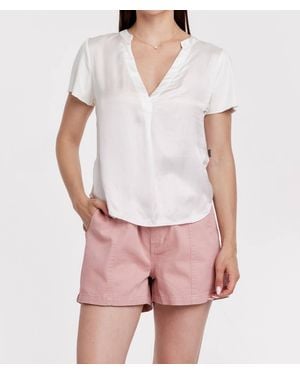 Another Love Lilo V-Neck Top - White