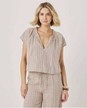 Splendid Meadow Blouse - Natural