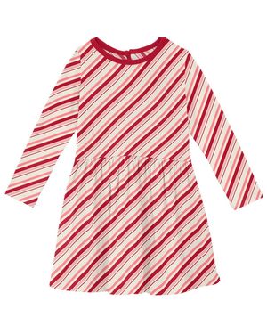 KICKEE Kid's Print Twirl Dress - Pink