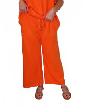 See And Be Seen Rae Lounge Pants - Orange