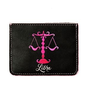 Emm Kuo Horoscope Libra Cardholder - Black