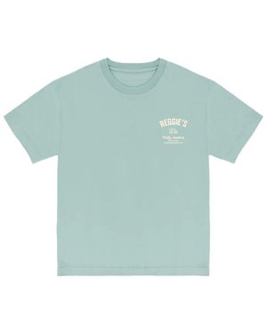Tシャツ・カットソー REFRIGIWEAR Navy blue cotton Stone shirt Refrigiwear Navy Blue Cotton Stone Shirt for Men | Lyst