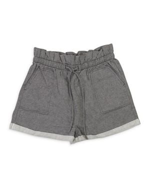 CALLIPYGIAN Paperbag Shorts - Gray