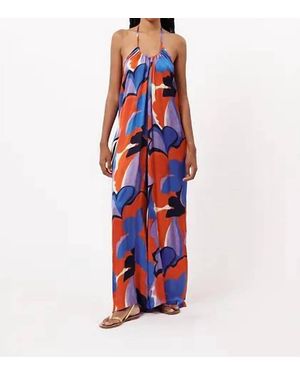 FRNCH Lona Jumpsuit - Red