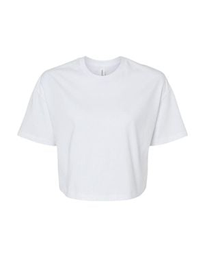 Bella Canvas Jersey Crop Tee - Natural