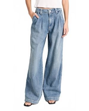 AMO Matilda Wide Leg Trouser Jeans - Blue
