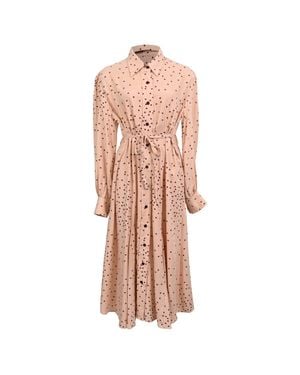 Isabella Oliver Isabel Oliver Juniper Longsleeve Maternity Midi Dress - Pink