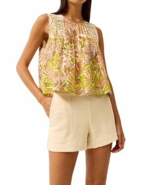 Marie Oliver Solara Letta Top - Yellow