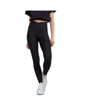 AMBAR Cross Waist Leggings - Blue