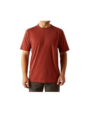 Ariat Rebar Cotton Strong Work T-Shirt - Red