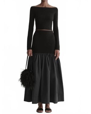 A.L.C. Cami Maxi Skirt - Black