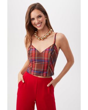 Trina Turk Siwan Top - Red