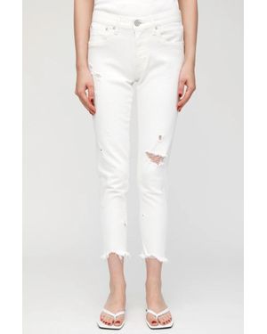 Moussy Glendele Skinny Jean - White