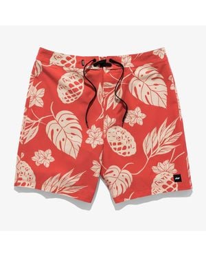 Banks Journal Vibes Boardshort - Red