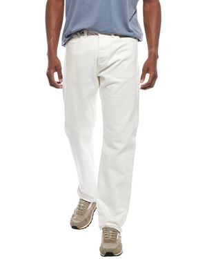 Todd Synder X Champion Classic Wash Straight Fit Jean - White