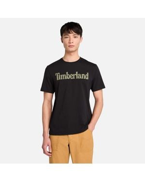 Timberland Northwood Logo Short-Sleeve T-Shirt - Black