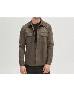 Robert Barakett Renoir Shirt Jacket - Green