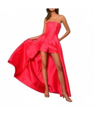 Hutch Nolan Romper Dress - Red