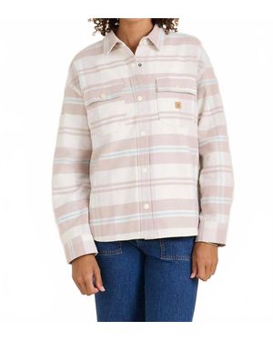 Roark Amberley Shirt Jacket - White