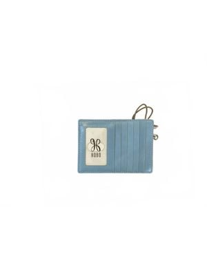 Hobo International Euro Slide Polished Card Case - Blue