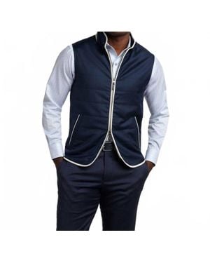 David Donahue Urban Vest - Blue