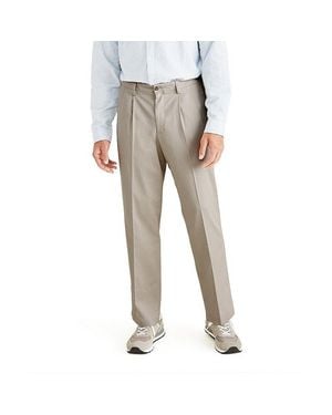 Dockers Big & Tall Stretch Khaki Pants - Gray