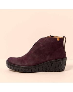 El Naturalista Myth Yggdrasil Ankle Boots - Purple