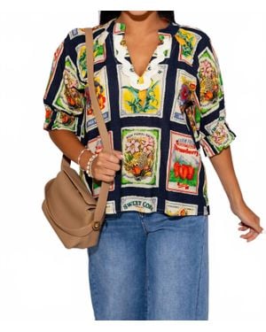 Thml Portofino Patchwork Top - Multicolor