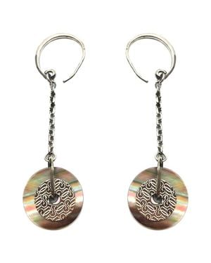 Gc Stainless Steel Earrings - Metallic