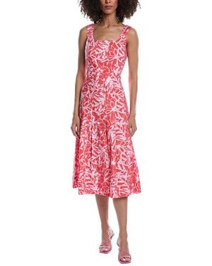 tyler boe Ginny Midi Dress - Red