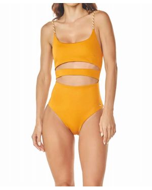 Dulzamara Tayrona Full Coverage One Piece - Orange