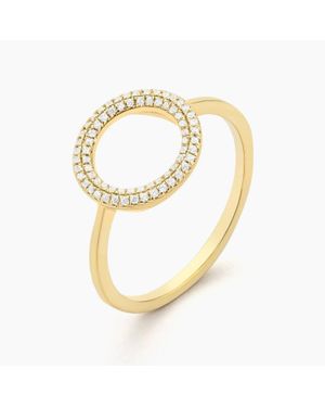 ELLA STEIN You Are My Everything Statement Ring - Metallic