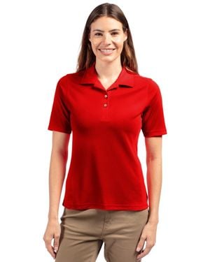 Cutter & Buck Virtue Eco Pique Recycled Polo Shirt - Red
