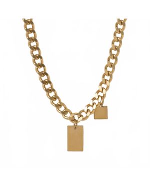 Merewif Wallace Ii Chain Necklace - Metallic