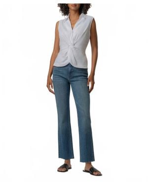 Kut From The Kloth Sara Sleeveless Twisted Top - Blue