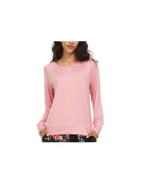 Flora Nikrooz Solid Pajama Top - Pink