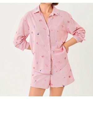 Lilly Pulitzer Bondi Button Down Shirt - Pink