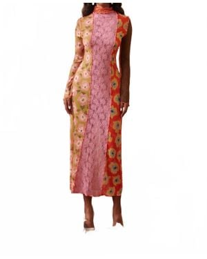 Celiab Care Midi Dress - Red