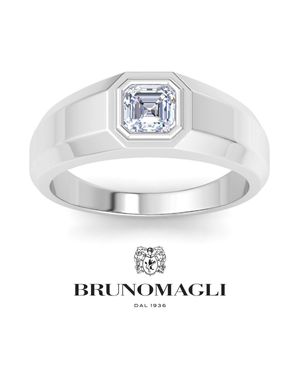 Bruno Magli 1 Carat Lab Grown Diamond Solitaire Ring - White