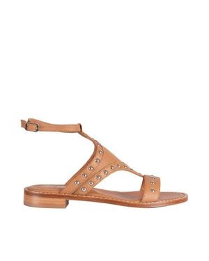 Via Roma 15 Footwear Nappa Sandal - Brown