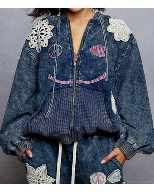Pol First Snow Hoodie - Blue