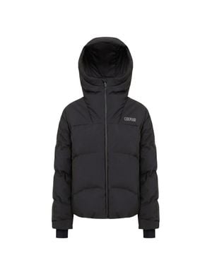 Colmar Puffy Quilted Down Ski Jacket - Black