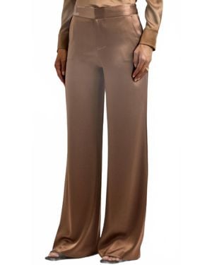 Alice + Olivia Calvin Pant - Brown