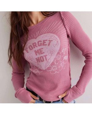 Free People Lucky Locket Top - Pink
