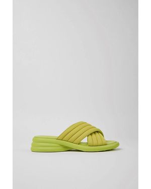 Camper Spiro Slide Sandals - Yellow